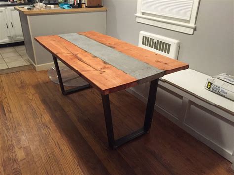 rectangular metal table legs